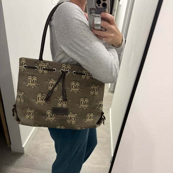 NWT Vintage Dooney & Bourke Tassel Tote Bag - Picture 8 of 8